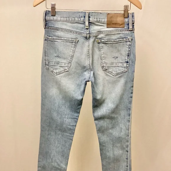 Hudson 28x30 Zack Skinny Men’s Jeans Stretch Light Wash
